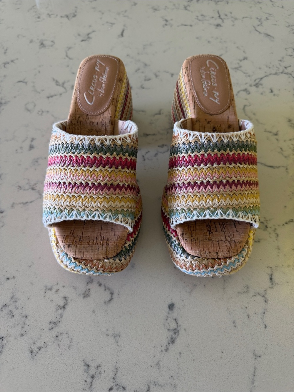 Sam Edelman platform sandals